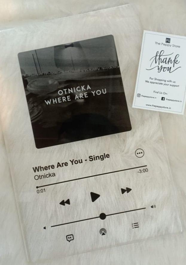 Apple Music Plaques ( COD not allowed On this Product ) - ThePeppyStore