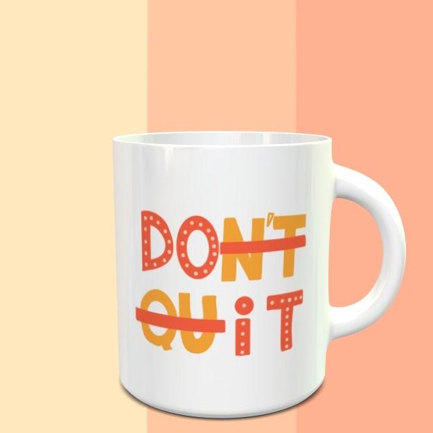 Don't Quit - Do It Mug - ThePeppyStore