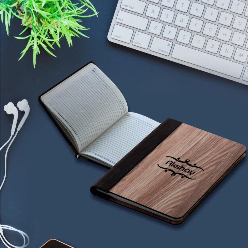 Personalised Name Cutout A5 Diary - NO COD - ThePeppyStore