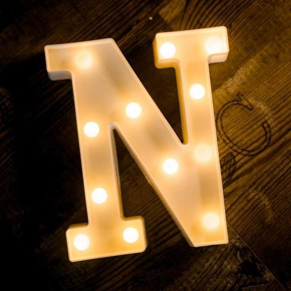 Alphabets Marquee Lights ( Large) - ThePeppyStore