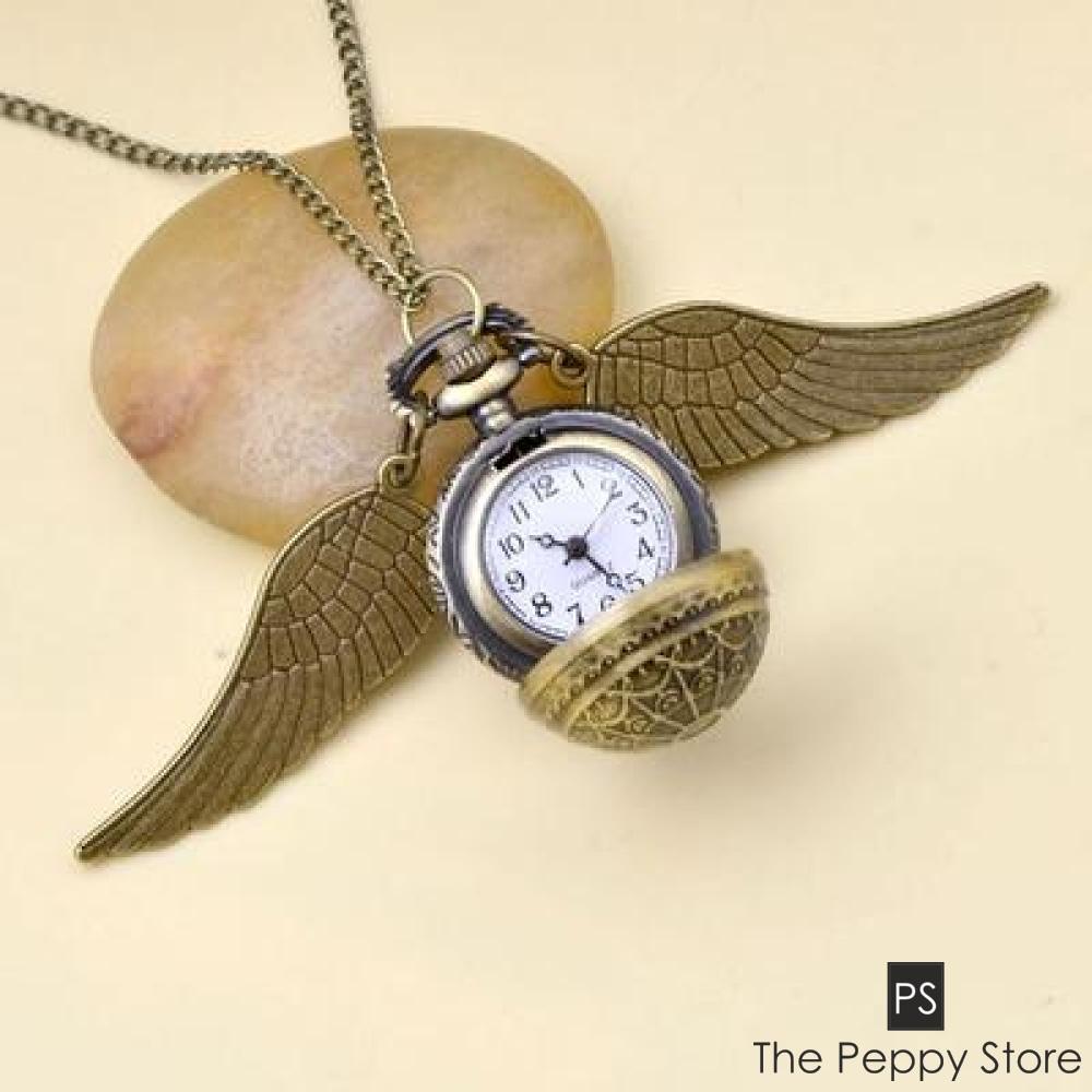 Vintage Pocket Watch With Chain