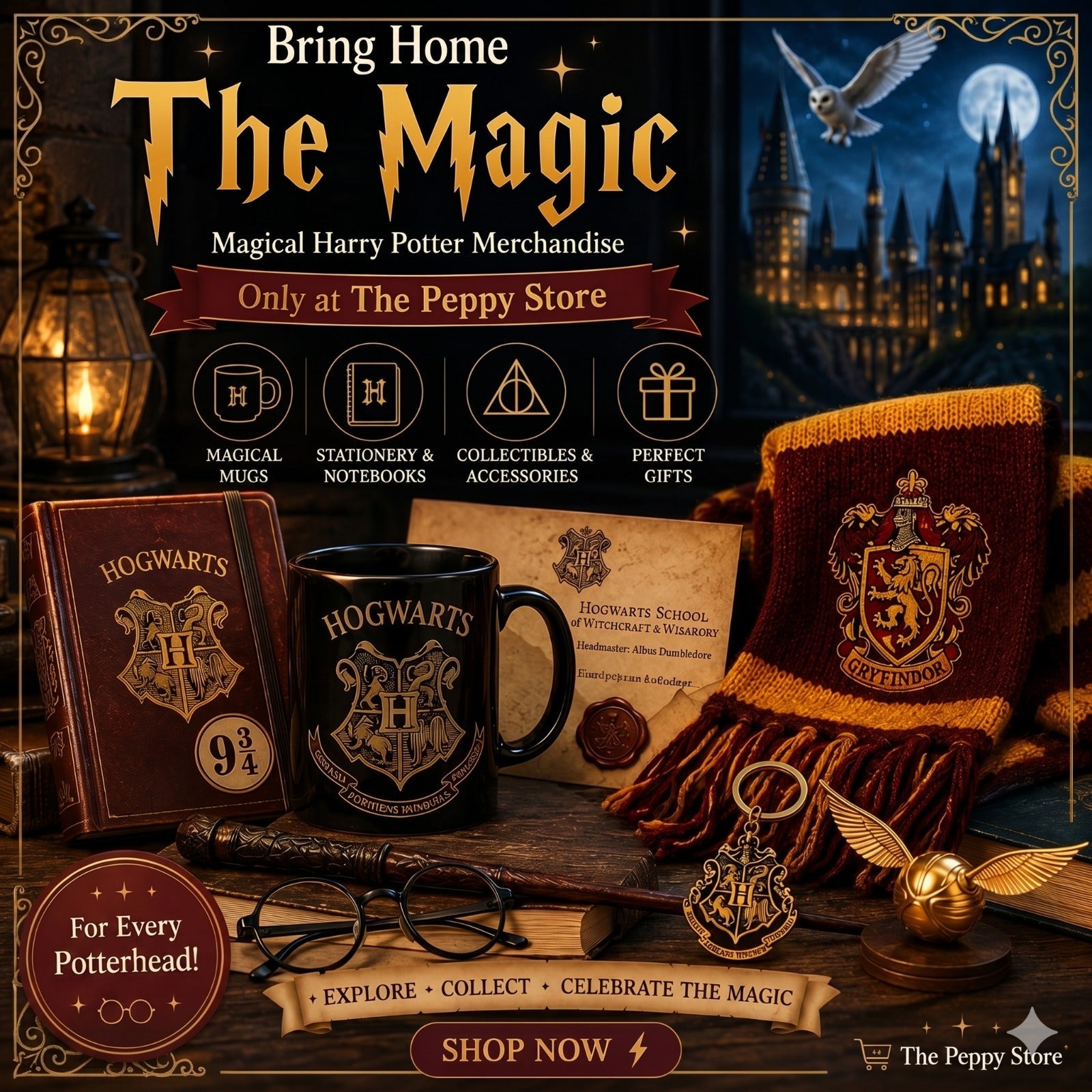 ⚡ The Ultimate Harry Potter Merchandise Guide for Every Potterhead in 2026