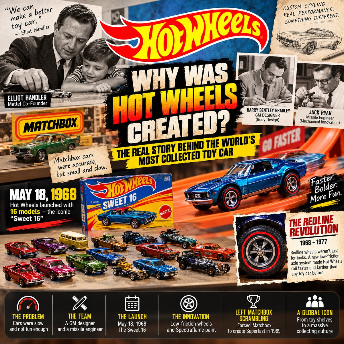 Why Was Hot Wheels Created? The Real Story Behind the World's Most Collected Toy Car