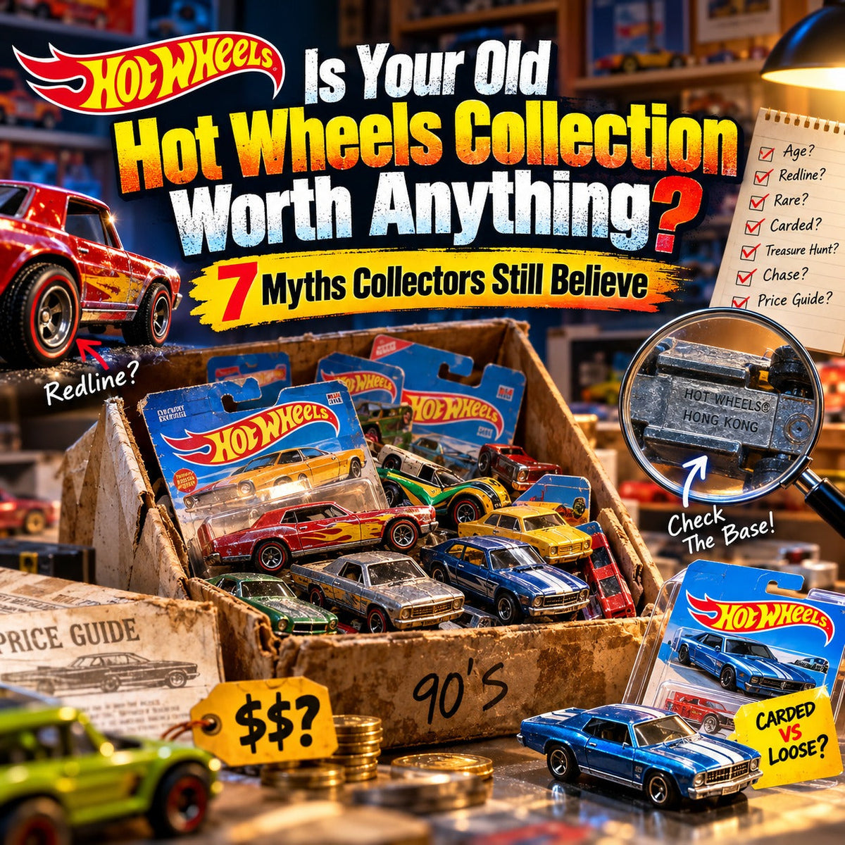 Is Your Old Hot Wheels Collection Worth Anything? 7 Myths Collectors Still Believe