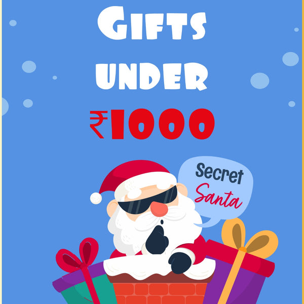 10 Best Secret Santa Gifts Under 1000 Rupees | Christmas gift under 1000