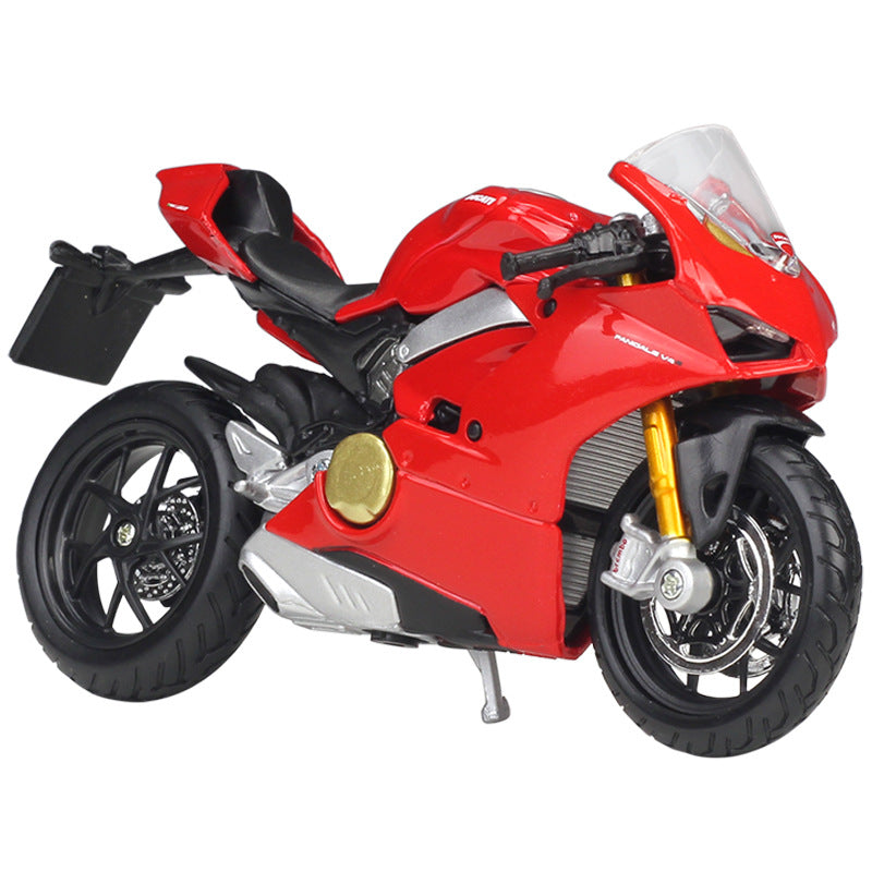 Bburago - 1 : 18 Diecast Scale Model -  Official Licensed Product - Ducati Panigale V4