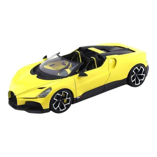 Bburago - 1 : 18 Diecast Scale Model -  Official Licensed Product - Bugatti Mistral