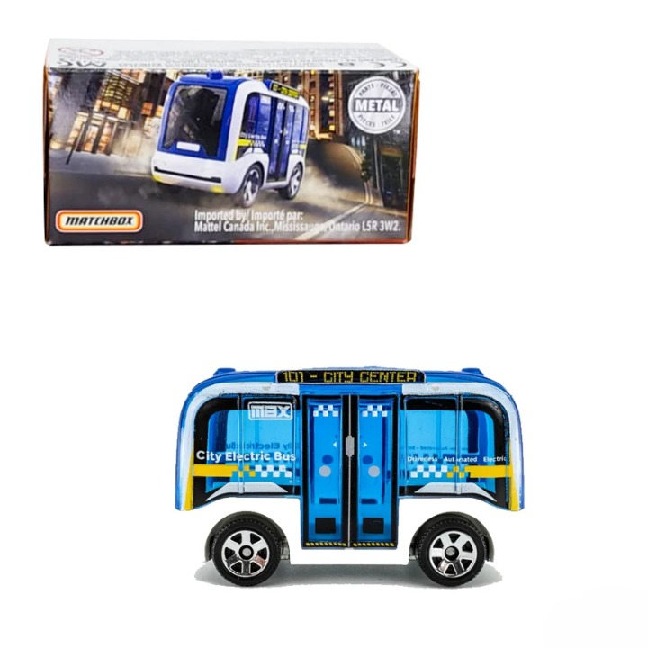 Matchbox Scale 1 : 64 Vehicles Exclusive Collection - MBX Self-Driving Bus
