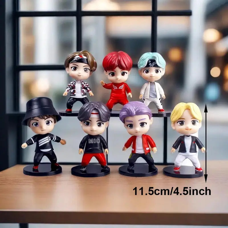 BTS Figurines 11 - 13 cm - Big Size Merchandise- The Peppy Store