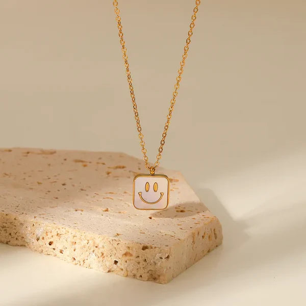 Smile Emoji Necklace