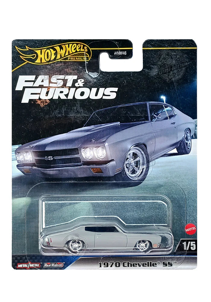 Hot Wheels 2025 Imported Premium Fast & Furious : Tokyo Drift Vehicles Exclusive Collection - 1970 Chevelle SS