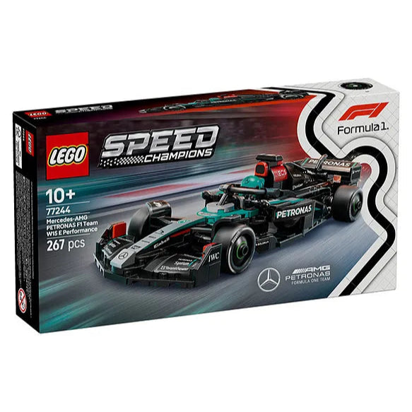 Lego Speed Champions Formula F1 Racing Car 77244 Mercedes AMG PETRONAS F1 Team W15 E Perfoemance  - 267 pcs