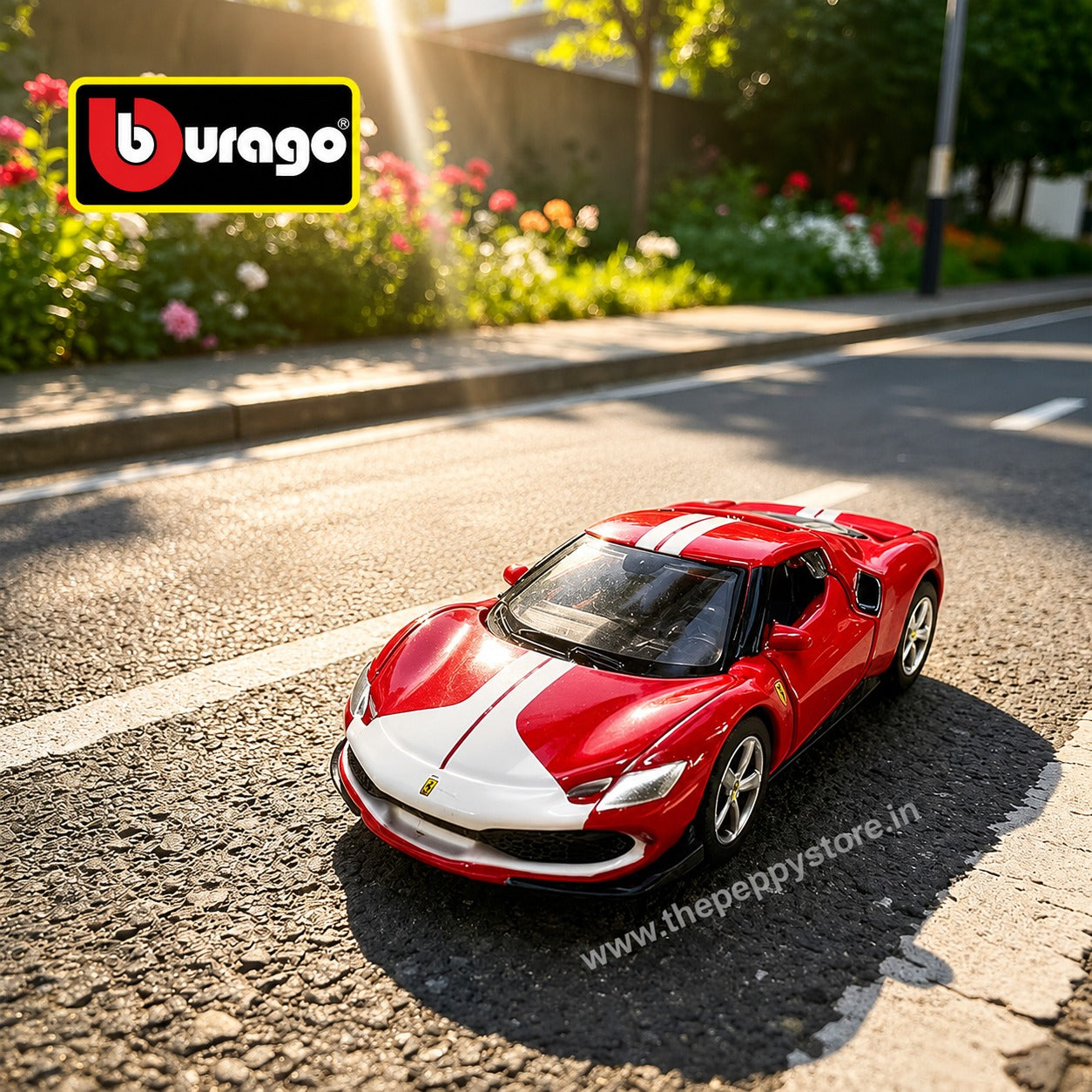 Bburago Ferrari 296 GTB Assetto Fiorano| Red Scale 1:64