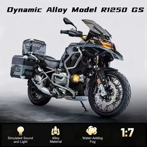 BMW R1250 GS ADV Alloy Model 1:7 Scale