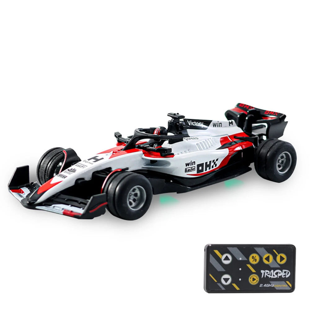 Trasped Scale 1:64 2.4 GHz Mini R/C Speed Regulating Alloy Model Car