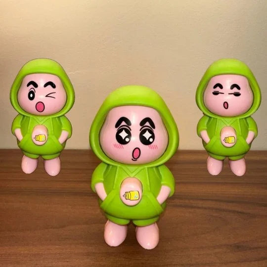 Shinchan Mood Swing Keychain - Green