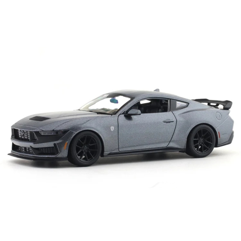 2024 Ford Mustang Dark Horse Grey – Maisto 1:24 Diecast Scale Model Car