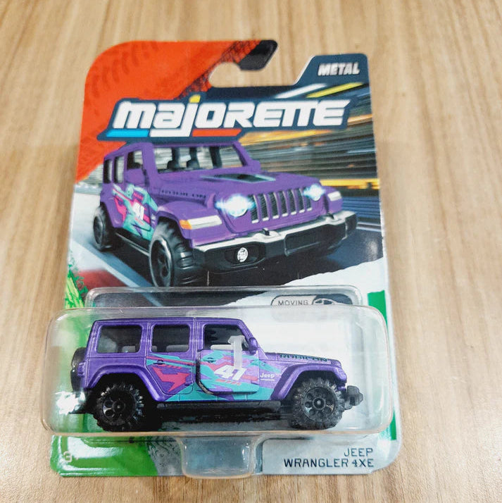 Majorette 1:64 Scale Racing Premium Diecast Car Model - Jeep Wrangler 4XE