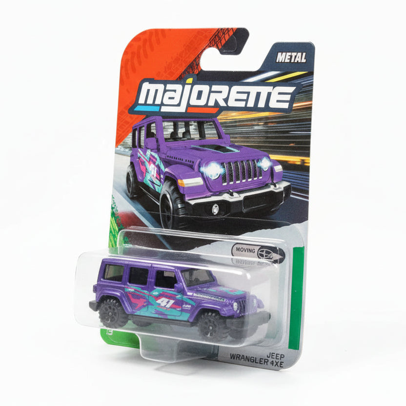 Majorette 1:64 Scale Racing Premium Diecast Car Model - Jeep Wrangler 4XE