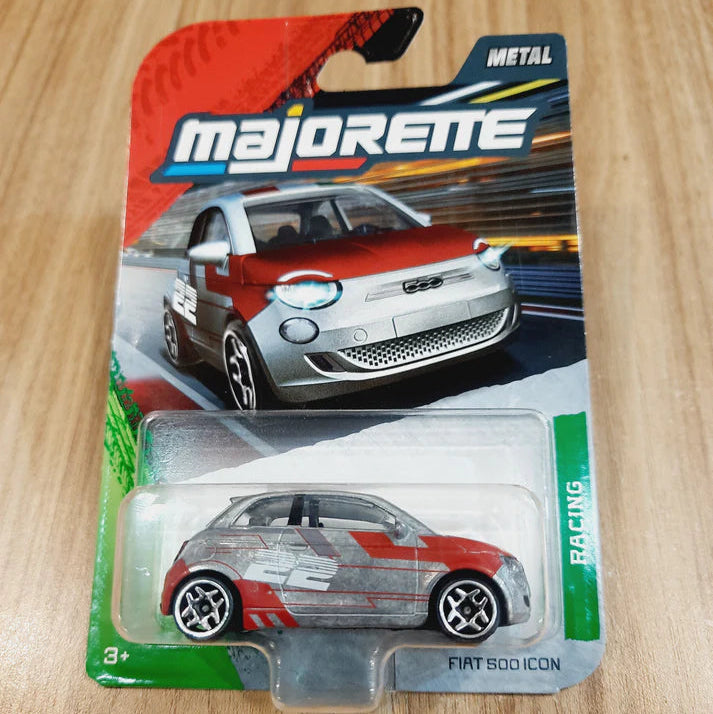 Majorette 1:64 Scale Racing Premium Diecast Car Model - Fiat 500 Icon
