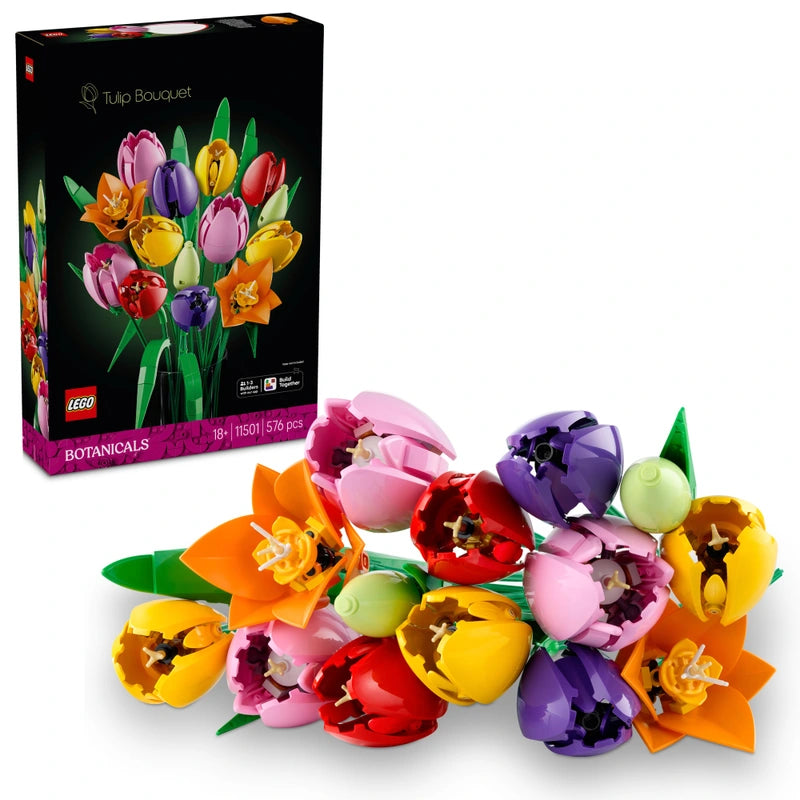 LEGO Botanicals 11501 Tulip Bouquet Set - 576 Pcs