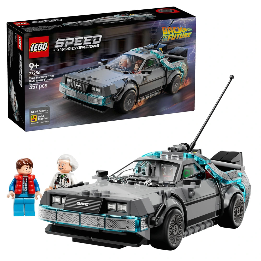 Preorder Lego Speed Champions Formula F1 Racing 77256 Time Machine from Back to the Future Car  - (357 Pieces) - No COD Available on this Product - Will Be Shipped In First week of Feb