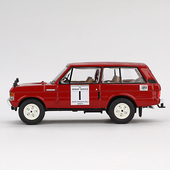 Mini GT Code 893 Range Rover 1971 International Hillrally Winner