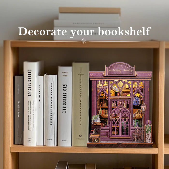 CUTEBEE DIY Book Nook Kit - The Astrology Bookshop