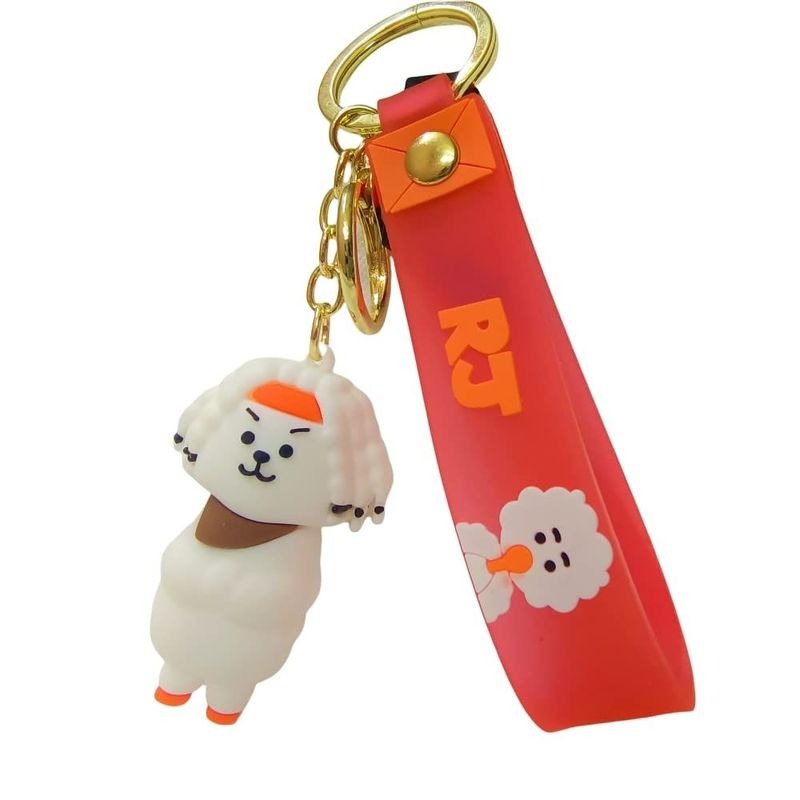 Bts / Bt21 keychains with  Bagcharm and Strap ( Select From Dropdown Menu)
