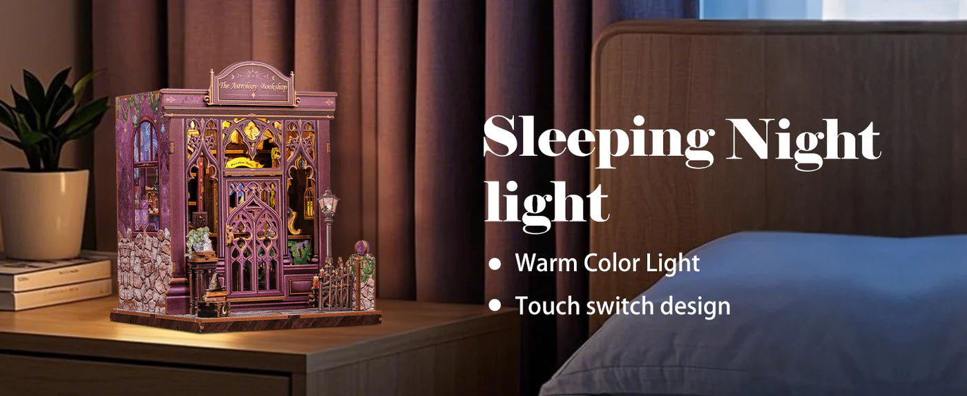 CUTEBEE DIY Book Nook Kit - The Astrology Bookshop