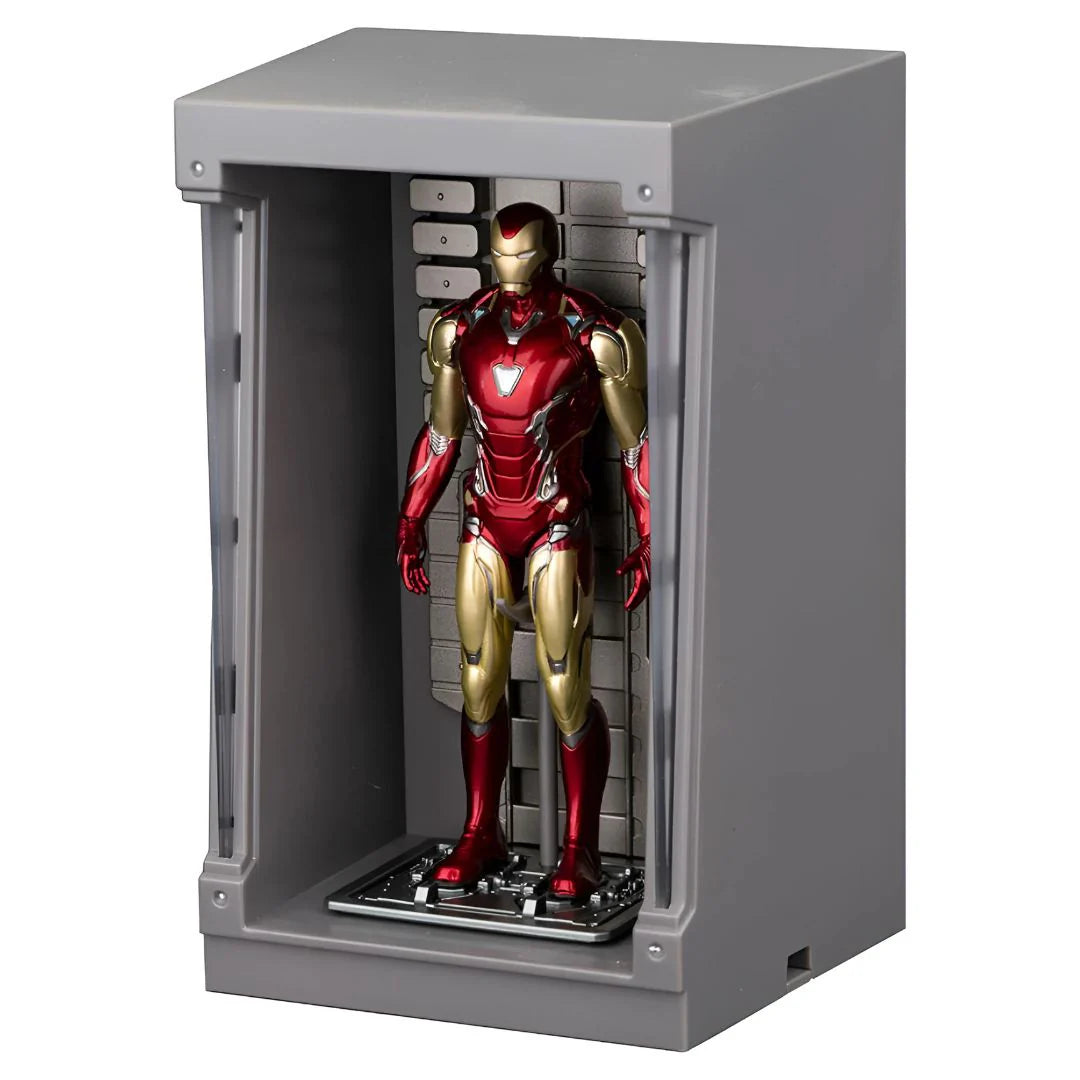 Marvel Studios : The Infinity Saga Mark 85 MK85 4 Inch Scale Iron Man Collection Figures - Light-Up Display Chamber by ZD Toys