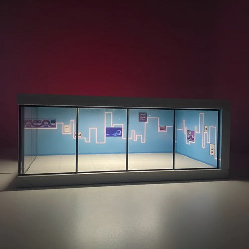 Hotwheels Diecast Garage Diorama With Lights for 1:24, 1:43 & 1:64 Models