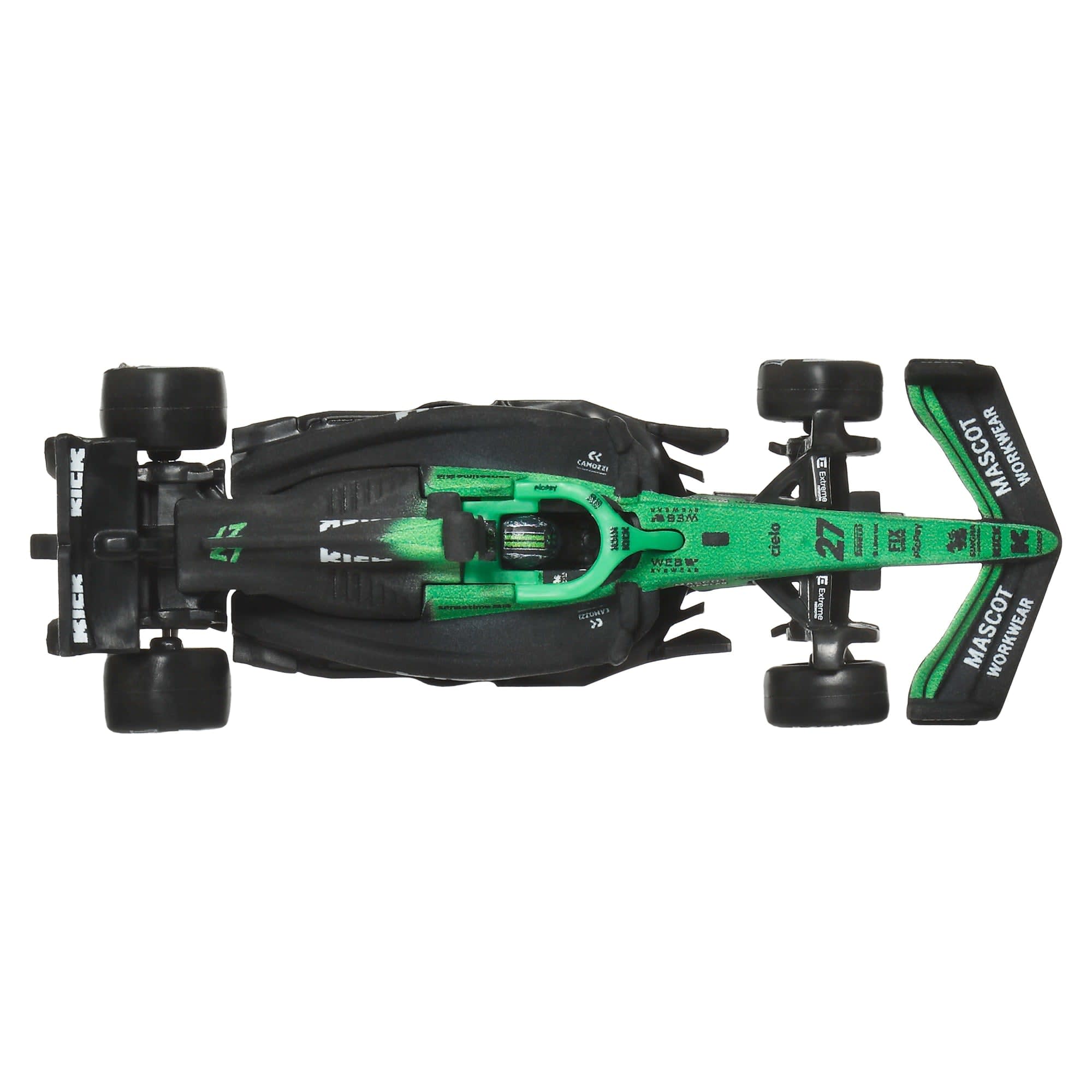 Hot Wheels Scale 1:64 Premium Formula F1  2025 Diecast Model Cars - Kick Sauber Formula 1 Team (#27)