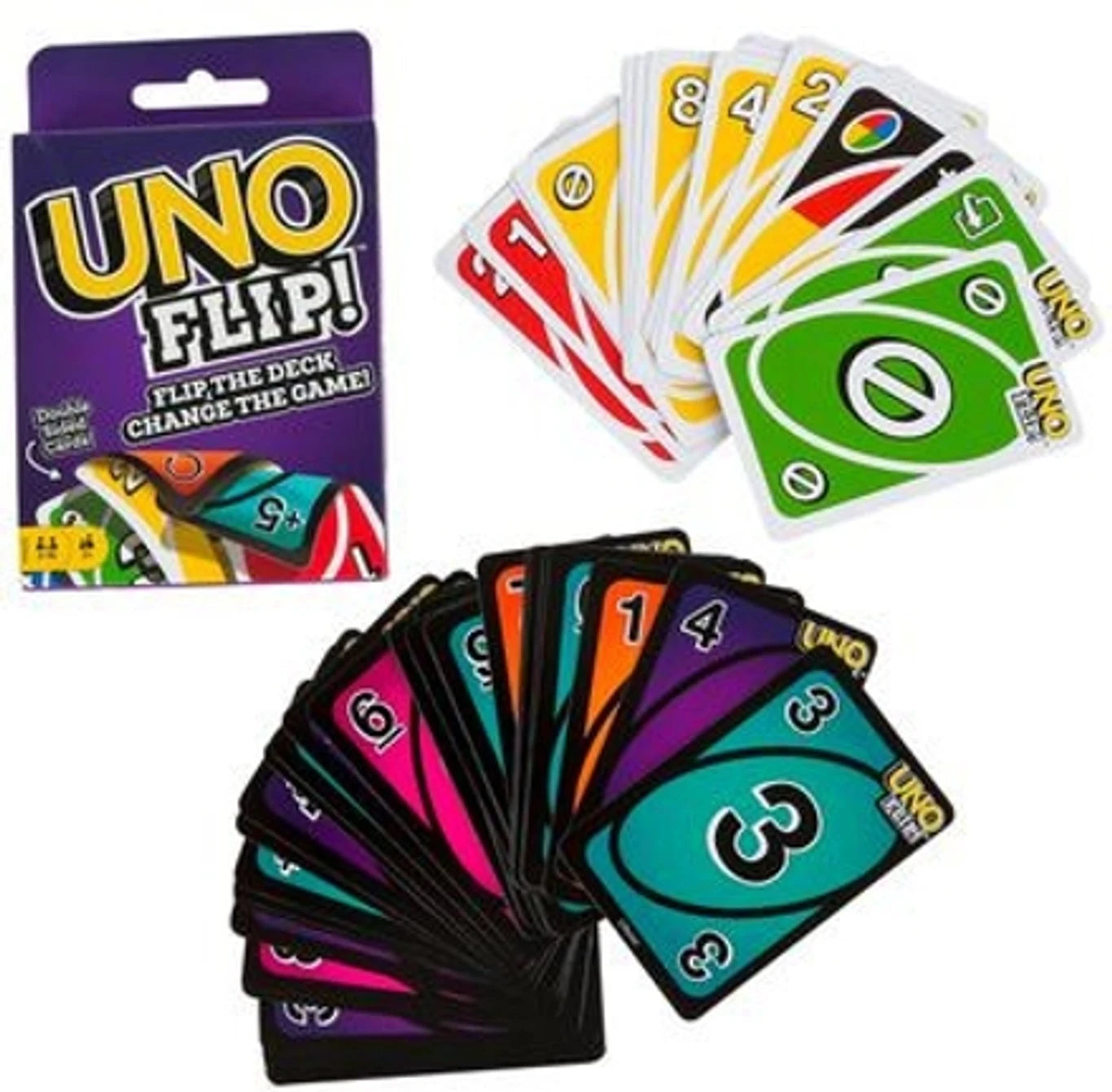 Mattel Imported Uno Greatest Hits 3- Game Gift Pack
