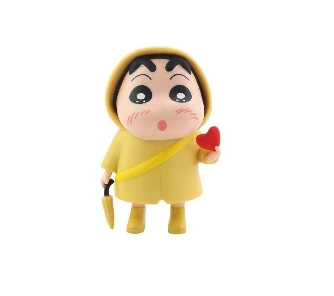 Shinchan Wearing Raincoat Figures (Select From Drop Down Menu)