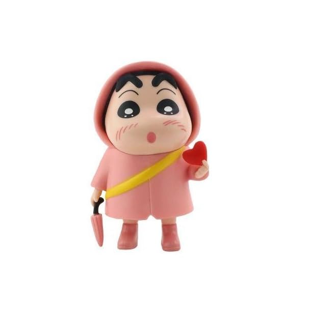 Shinchan Wearing Raincoat Figures (Select From Drop Down Menu)