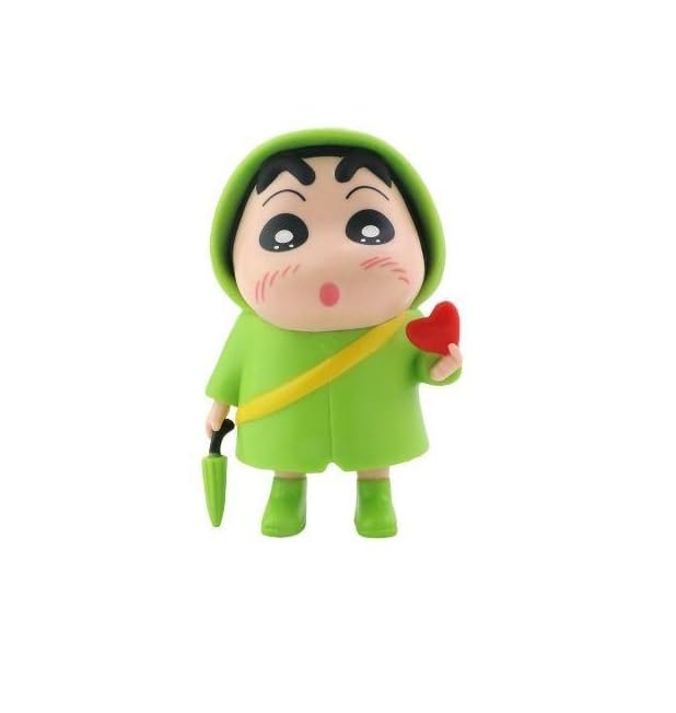 Shinchan Wearing Raincoat Figures (Select From Drop Down Menu)