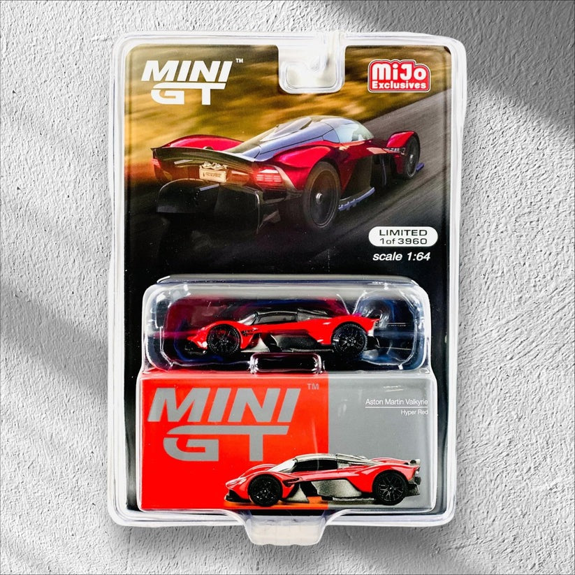 Mini GT Code 766 Aston Martin Valkyrie - Hyper Red
