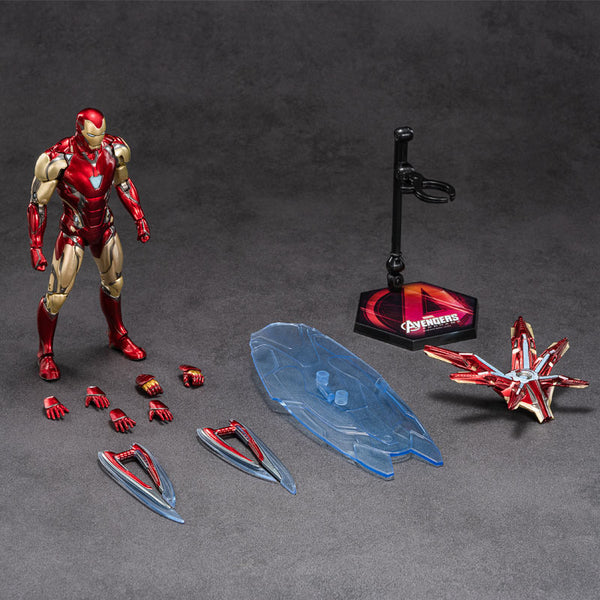 10th Anniversary Series : Marvel Studios : The Infinity Saga - Marvel Avengers Endgame Mark 85 MK85 1.0 Iron Man Collection Figure by ZD Toys