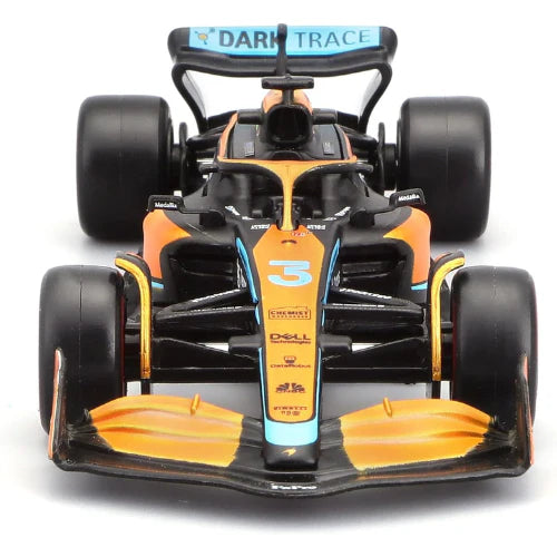 Bburago - 1/43 Diecast Scale Model - Australian Grand Prix McLaren Formula 1 Team 2022 MCL36 #3 Daniel Ricciardo