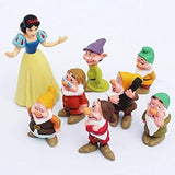Princess Snow White and 7 Dwarfs Figure – Set Of 8