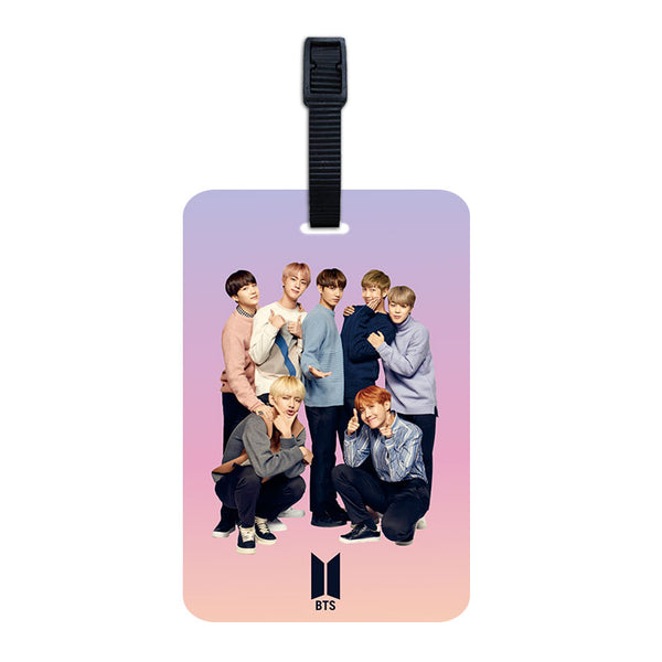 Bts All Character Luggage Tag