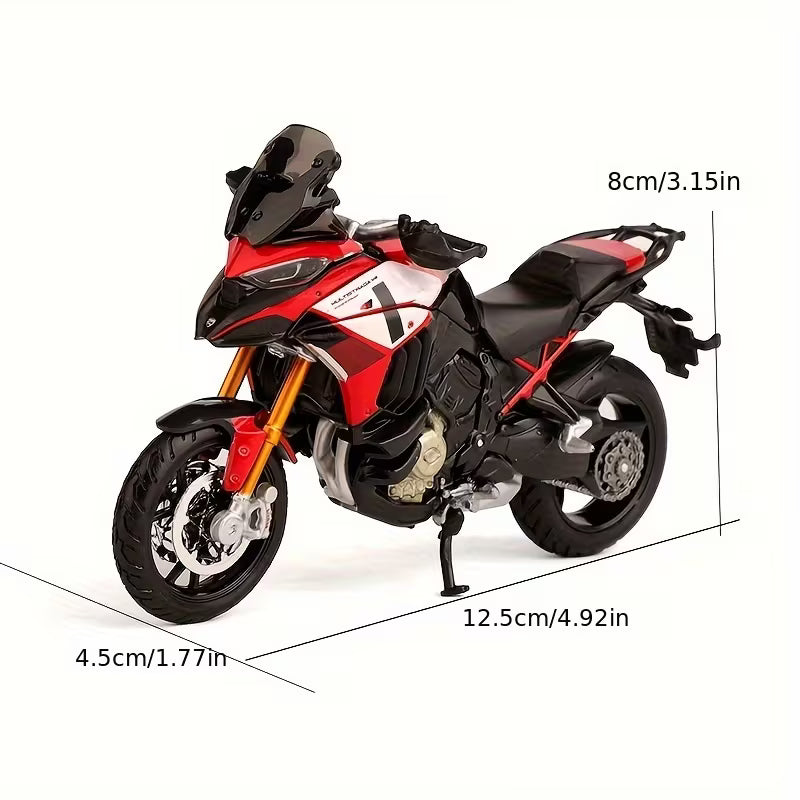 Bburago - 1 : 18 Diecast Scale Model -  Official Licensed Product - Ducati Multistrada V4