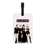 Black Pink Luggage Tag