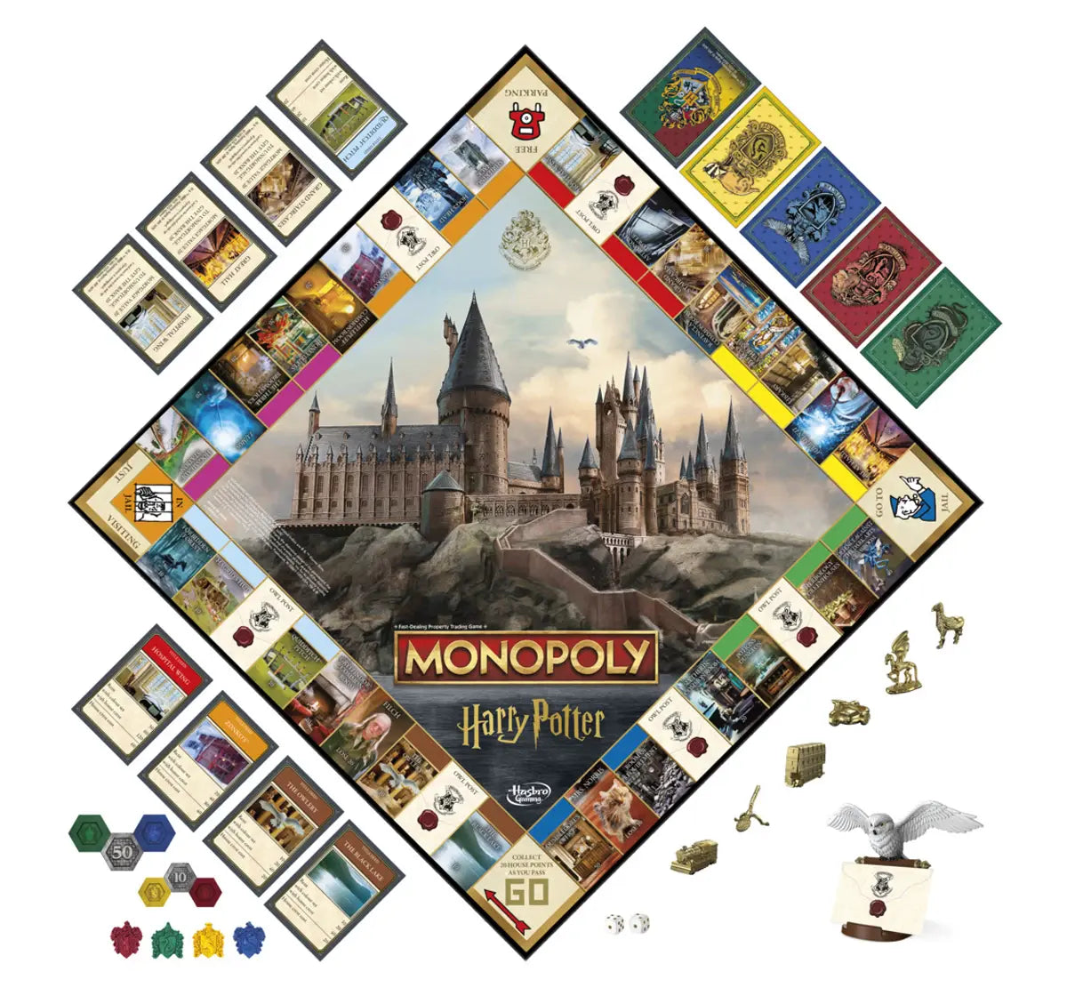 Official Hasbro Harry Potter Monopoly Board Games