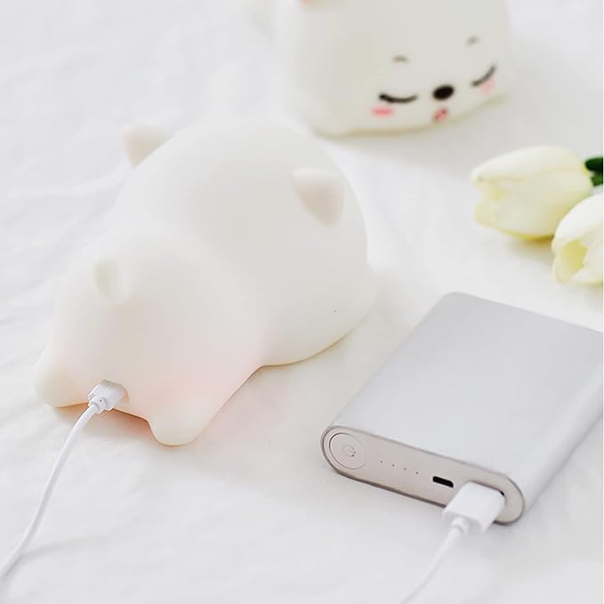 Cute Cat Silicon 3D Touch Lamp