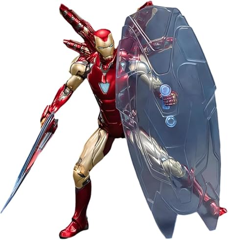Marvel Studios Avengers Endgame : The Infinity Saga 1:10 Scale Iron Man Mark MK85 Figure by ZD Toys (Size-7 Inch)