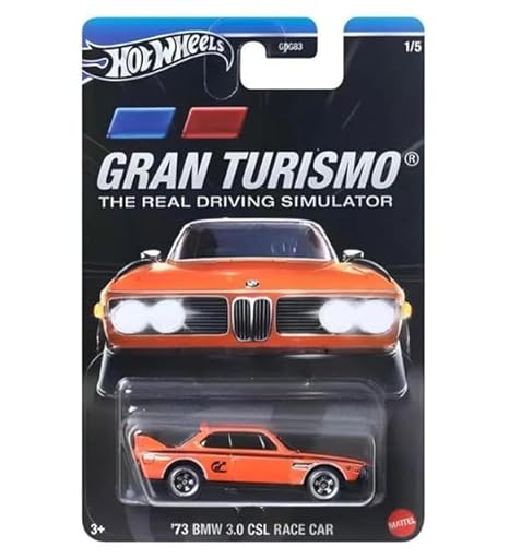 Hot Wheels Gran Turismo '73 BMW 3.0 CSL Race Exclusive Collection - No Cod Allowed On this Product - Prepaid Orders Only