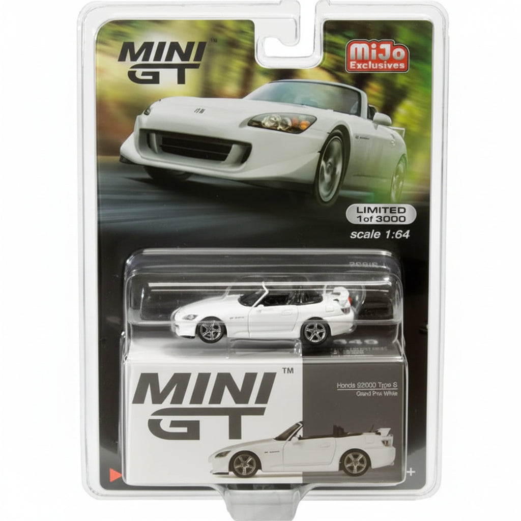Mini GT Code 656 Honda S2000 (AP2) CR Grand Prix blister packaging