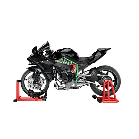 Speed Motocycle Kawasaki Ninja H2R Alloy Model 1:9 Scale